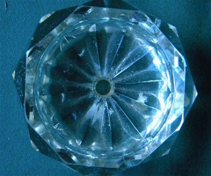 2 antieke kristallen knoppen ca 1900. - 7