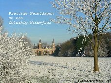 Fotokaart Ter Hooge sneeuwlandschap (Kerst04)