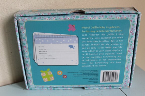 Kraambezoek en babyborrel - gasten-invulkaarten - Afbeelding 2