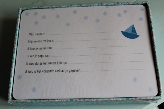 Kraambezoek en babyborrel - gasten-invulkaarten - Afbeelding 3