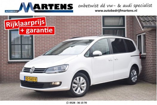 Volkswagen Sharan - 2.0 TDI 140pk H6 Comfortline BlueMotion Ex Btw GRIJS KENTEKEN Airco Trekhaak - 1