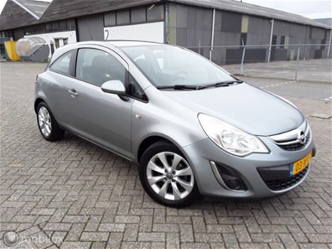 Opel Corsa - 1.2 EcoFlex Cosmo LPG-G3 Navi Airco/CC Half Leder Cruise contr. Luxe uitv - 1