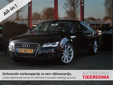 Audi A7 Sportback - 3.0 TDI quattro Pro Line plus Navi/Luchtvering/Xenon/Clima/Leder/Nachtzicht/Stoe - 1