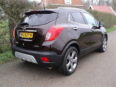 Opel Mokka - 1.7 CDTi Cosmo trekhaak navigatie achteruitrijcamera leder dealeronderhouden - 1