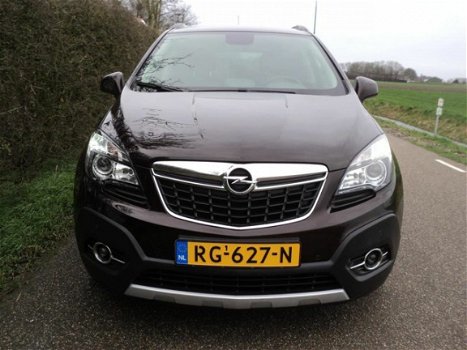 Opel Mokka - 1.7 CDTi Cosmo trekhaak navigatie achteruitrijcamera leder dealeronderhouden - 1