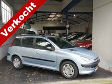 Peugeot 206 SW - 1.4 X-line Mooiste van Nederland weinig echte km