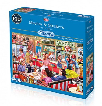 Gibsons - Movers & Shakers - 500 Stukjes Nieuw - 2