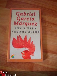Kroniek van een aangekondigde dood door Gabriel Garcia Marquez