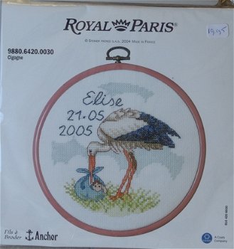 AANBIEDING ROYAL PARIS BORDUURPAKKET ,GEBOORTE ELISE - 1