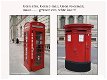 Fotokaart Collage Engelse telefooncel en brievenbus (Stad03) - 1 - Thumbnail