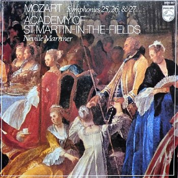 LP Mozart Symphonies 25, 26 en 27 - 1