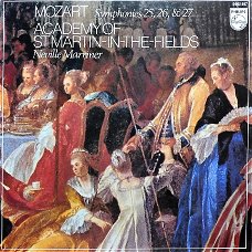 LP Mozart Symphonies 25, 26 en 27