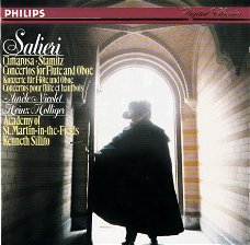 LP - Salieri * Cimarosa * Stamitz - Aurèle Nicolet, fluit, Heinz Holliger, oboe - Academy
