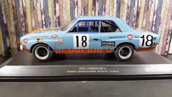 1970 Opel Commodre A Steinmetz NO 18 1:18 Minichamps - 1