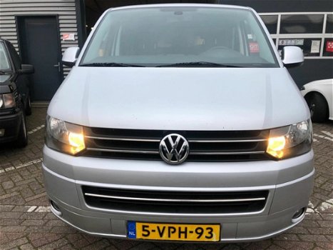 Volkswagen Transporter - 2.0 TDI L2H1 DC Comfortline automaat leer 2x schuifdeur airco pdc stoelverw - 1