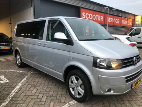 Volkswagen Transporter - 2.0 TDI L2H1 DC Comfortline automaat leer 2x schuifdeur airco pdc stoelverw - 1