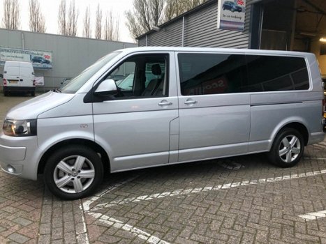 Volkswagen Transporter - 2.0 TDI L2H1 DC Comfortline automaat leer 2x schuifdeur airco pdc stoelverw - 1