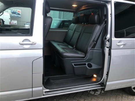 Volkswagen Transporter - 2.0 TDI L2H1 DC Comfortline automaat leer 2x schuifdeur airco pdc stoelverw - 1