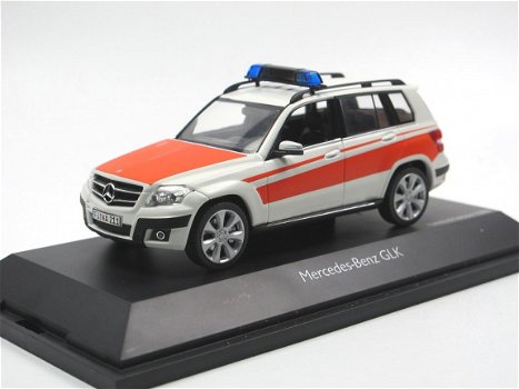 1:43 Schuco 07278 Mercedes GLK SUV 2009 NotArzt - 0