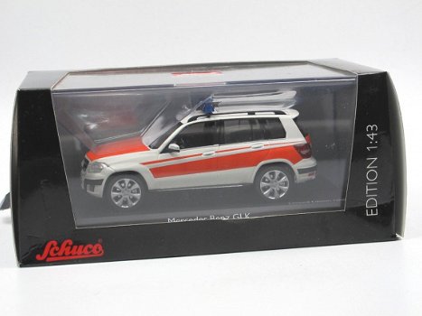 1:43 Schuco 07278 Mercedes GLK SUV 2009 NotArzt - 2