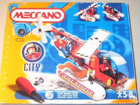 Meccano - City - Air Rescue Helicopter - Set 5100 - 1