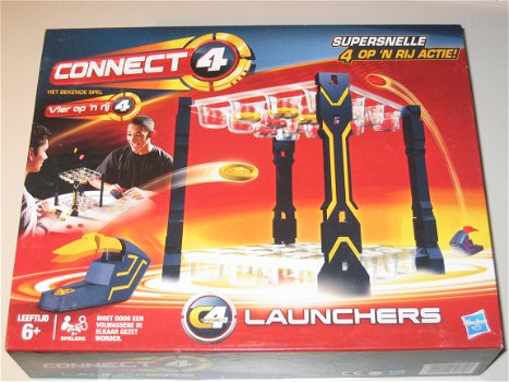 Connect 4 Launchers (Vier Op Een Rij) - Hasbro - 2012 - 1