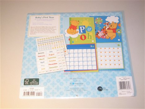 Winnie The Pooh Calendar 2012 - Baby's First Year - Disney - 2