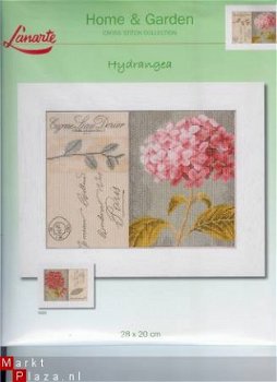 LANARTE BORDUURPAKKET HYDRANGEA 35034 - 1