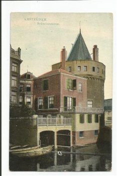 Oude kaart : Amsterdam : Schreierstoren - 1