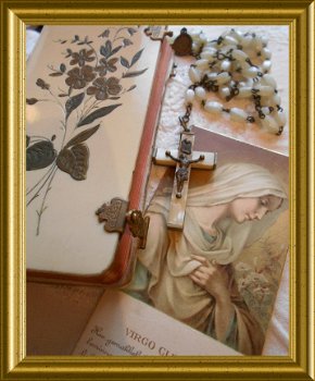 Mooie oude rozenkrans // vintage rosary - 3