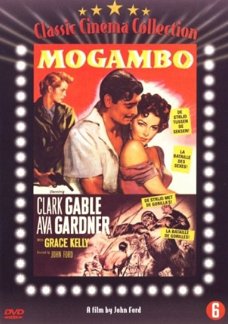 Mogambo  (DVD) met oa Clark Gable & Grace Kelly