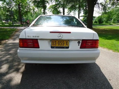 Mercedes-Benz SL-klasse Cabrio - 320 Autom 1994 Wit Tax rap 15000 euro perfecte staat - 1