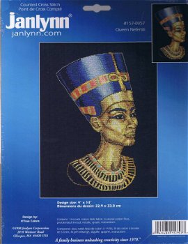 JANLYNN BORDUURPAKKET QUEEN NEFERTITI - 1