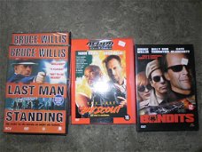 DVD : Bruce Willis 3x (NIEUW)