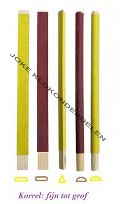 === Assortiment 5 Schuurlatjes = nieuw === 39444