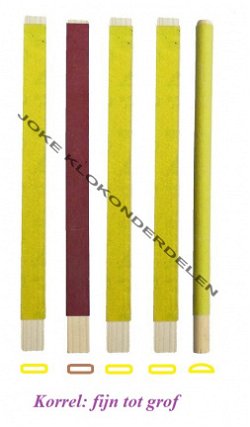 === Assortiment 5 Schuurlatjes = nieuw === 39445