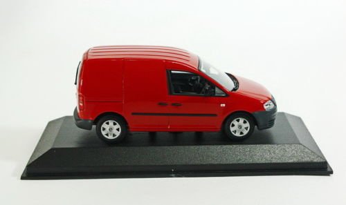 1:43 Minichamps Volkswagen VW Caddy 2005 rood gesloten 403053104 - 1