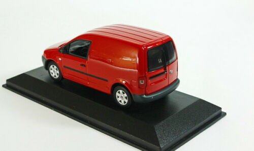 1:43 Minichamps Volkswagen VW Caddy 2005 rood gesloten 403053104 - 2