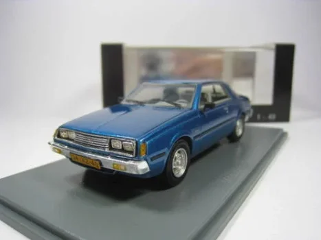 1:43 Neo Mitsubishi Sapporo MkI Coupe 1982 43441 metallic-blauw - 1
