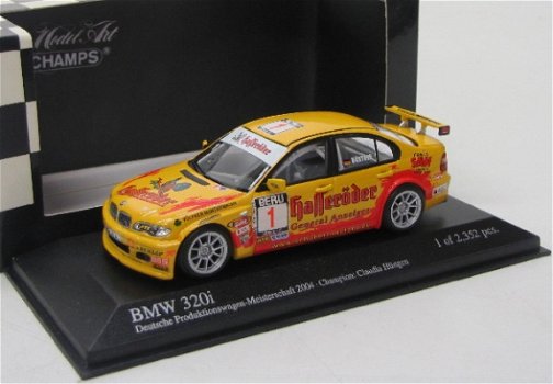 1:43 Minichamps 400042401 BMW 320i Schubert motors #1 - 1