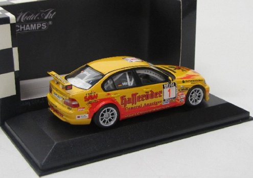 1:43 Minichamps 400042401 BMW 320i Schubert motors #1 - 2