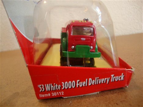 1:87 Ho Mini Metals 30112 1953 White 3000 Fuel Delivery Truck - 2