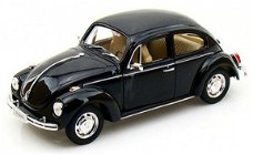 1:24 Welly NEX VW Volkswagen Kever zwart oldtimer