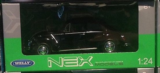 1:24 Welly NEX VW Volkswagen Kever zwart oldtimer - 4