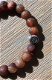 Dragon Veins Agaat armband met Yin-en-Yang symbool - 5 - Thumbnail
