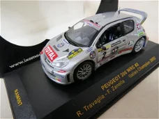 1:43 Ixo RAM097 Peugeot 206 WRC italian rally champion 2002 #2