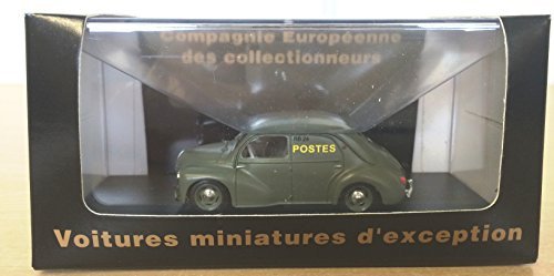 1:43 Eligor CEC Renault 4cv tolee Postes V5462 - 0