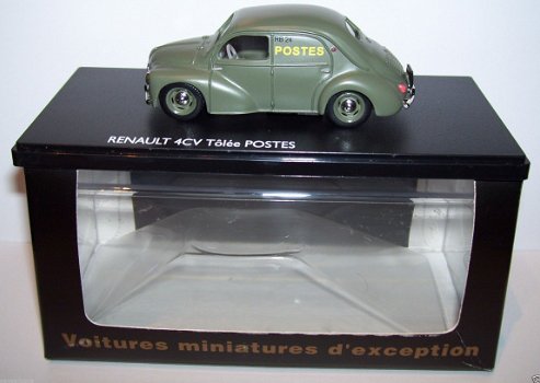 1:43 Eligor CEC Renault 4cv tolee Postes V5462 - 2