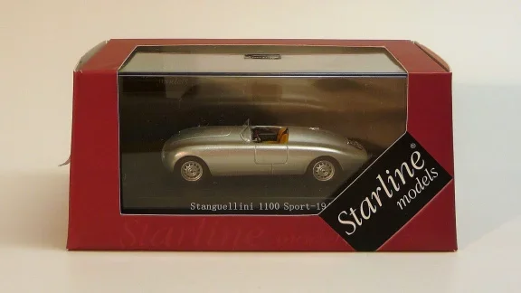 1:43 Starline 540131 Stanguellini 1100 Sport silver 1948 - 0