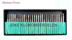 === Diamant frezenset = 30 delig = nieuw === 21053